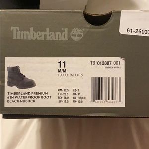 Timberland 6" Premium Waterproof Boots toddler